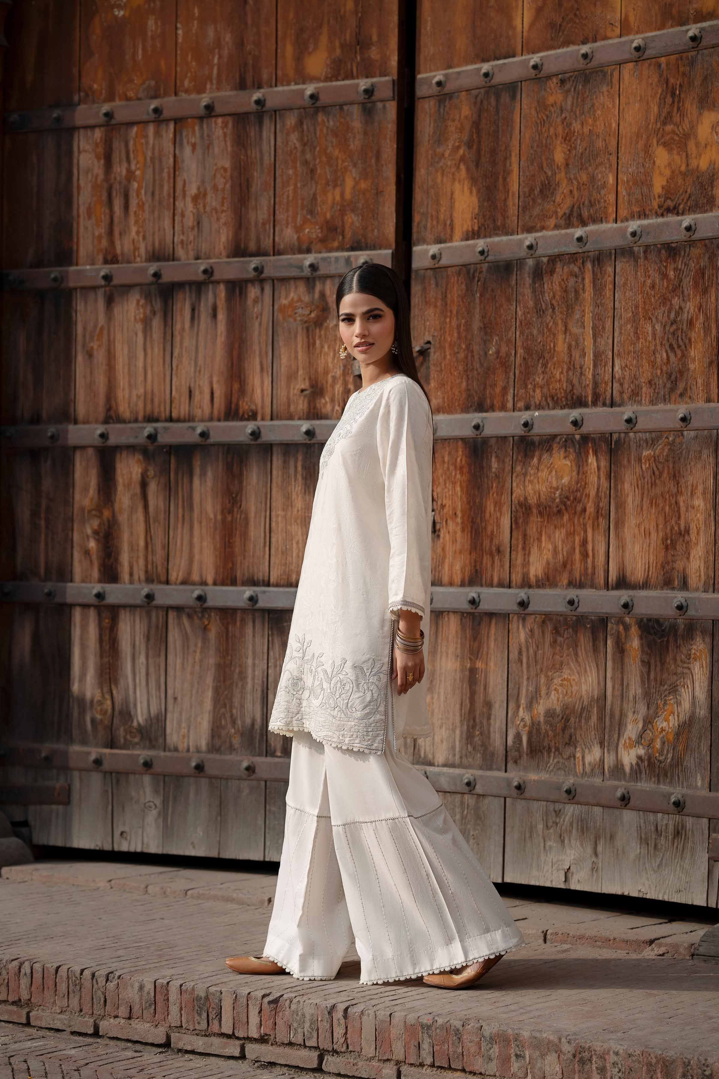 2 Piece - Embroidered Suit - PFE25-14