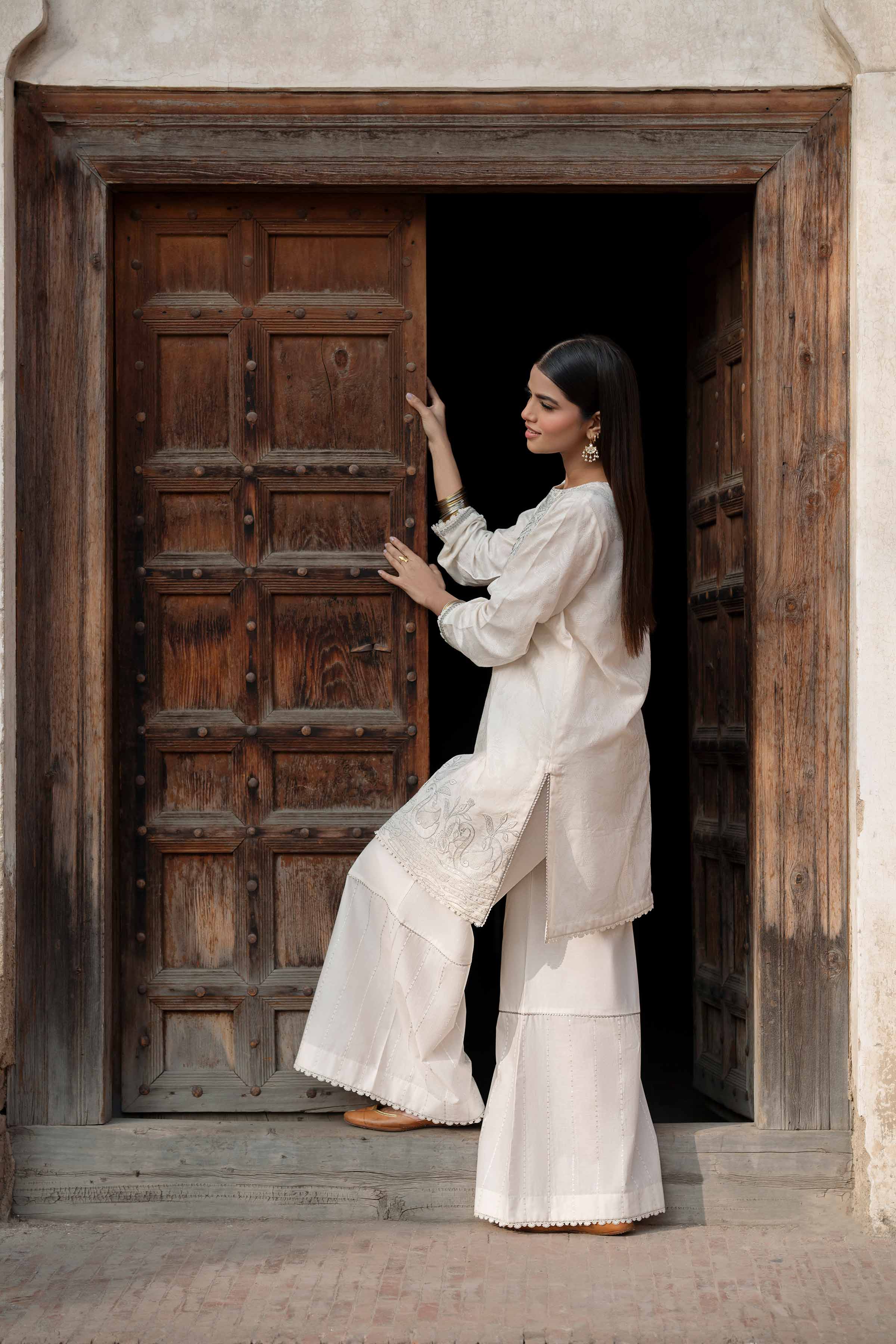 2 Piece - Embroidered Suit - PFE25-14