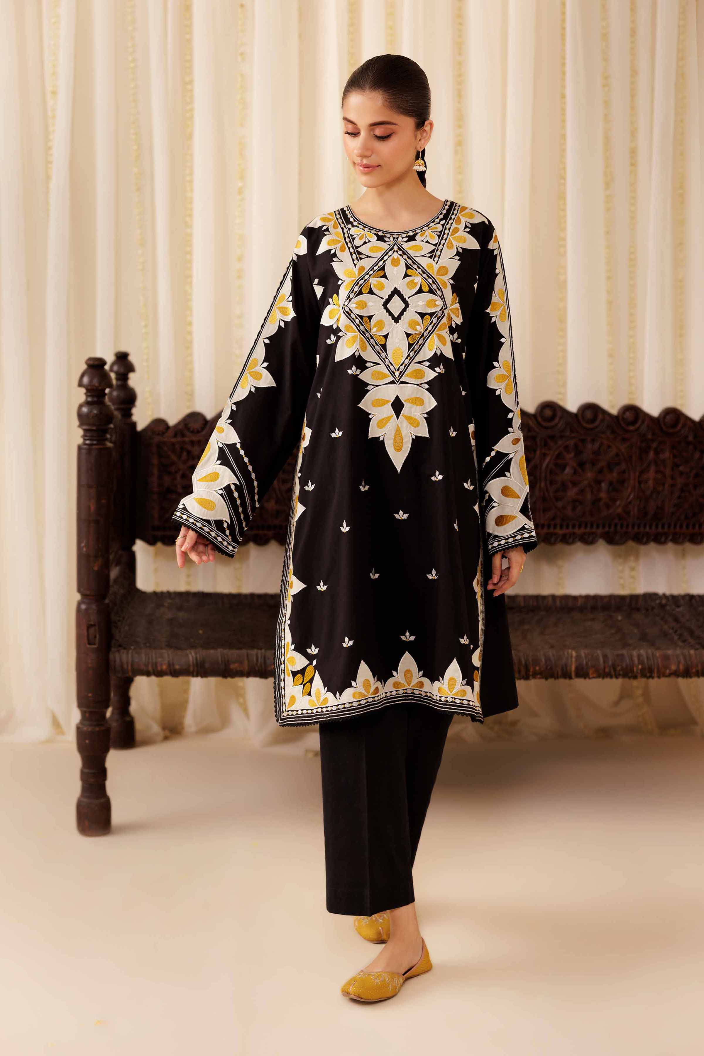 2 Piece - Embroidered Suit - PFE25-33