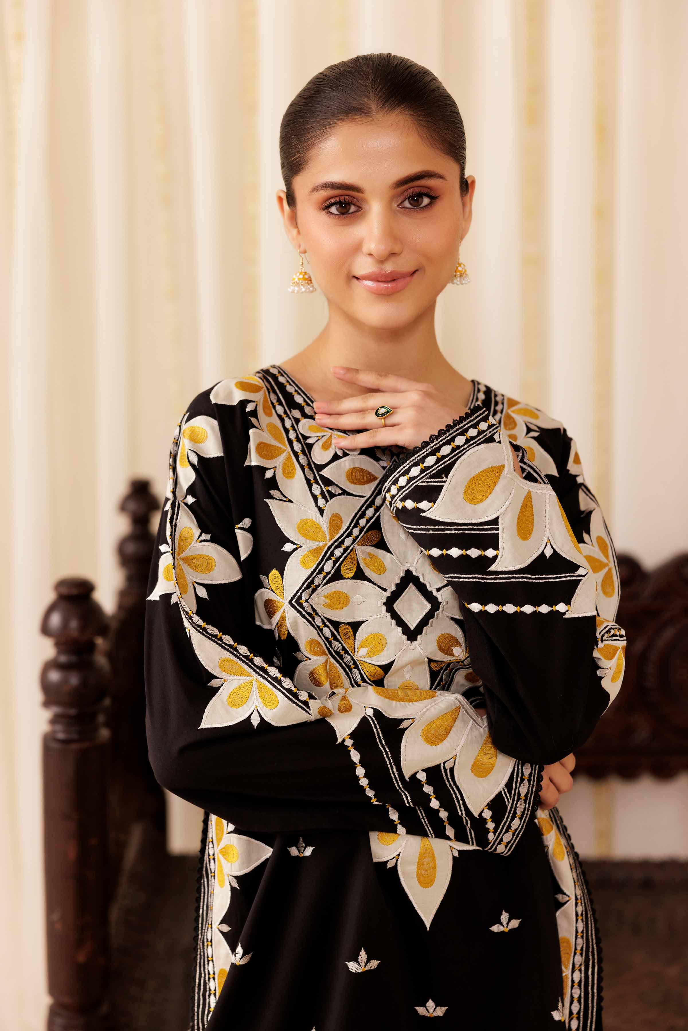 2 Piece - Embroidered Suit - PFE25-33