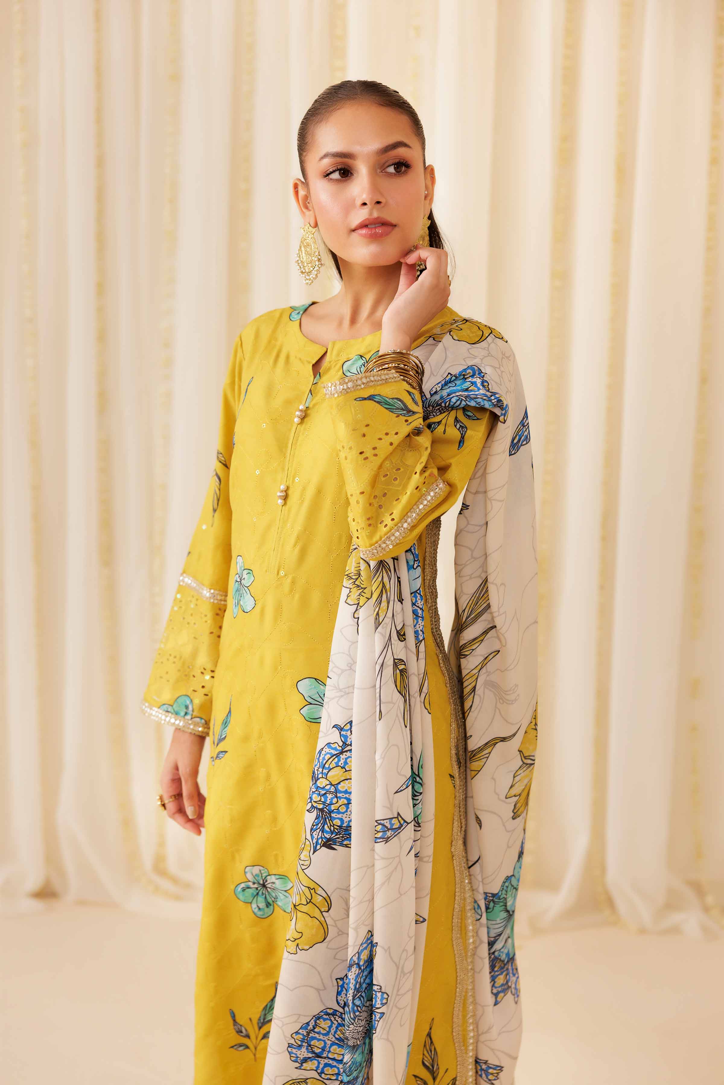 3 Piece - Printed Suit - PFE25-45