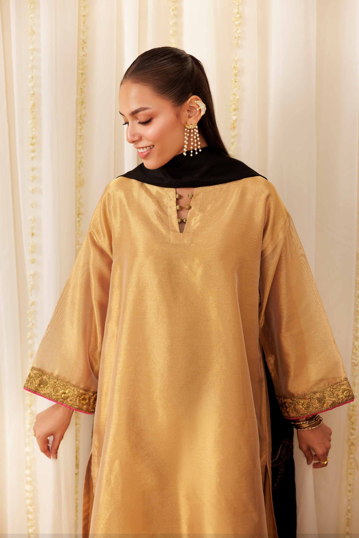 3 Piece - Embroidered Suit - PFE25-49