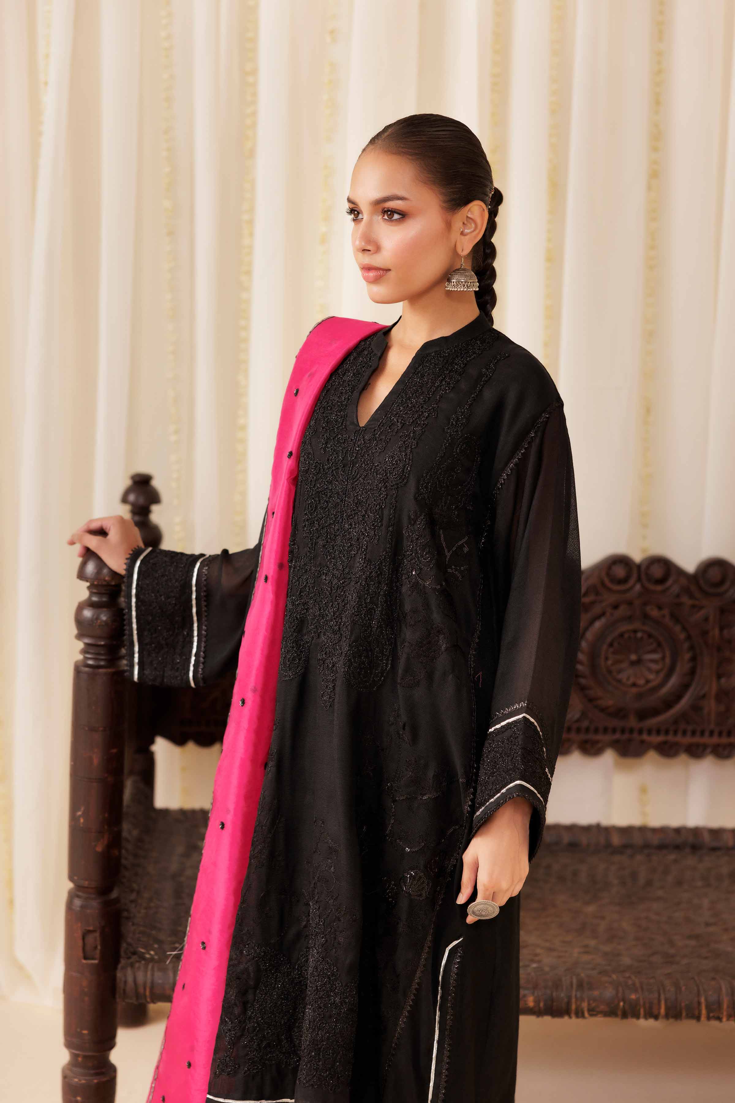 3 Piece - Embroidered Suit - PFE25-50