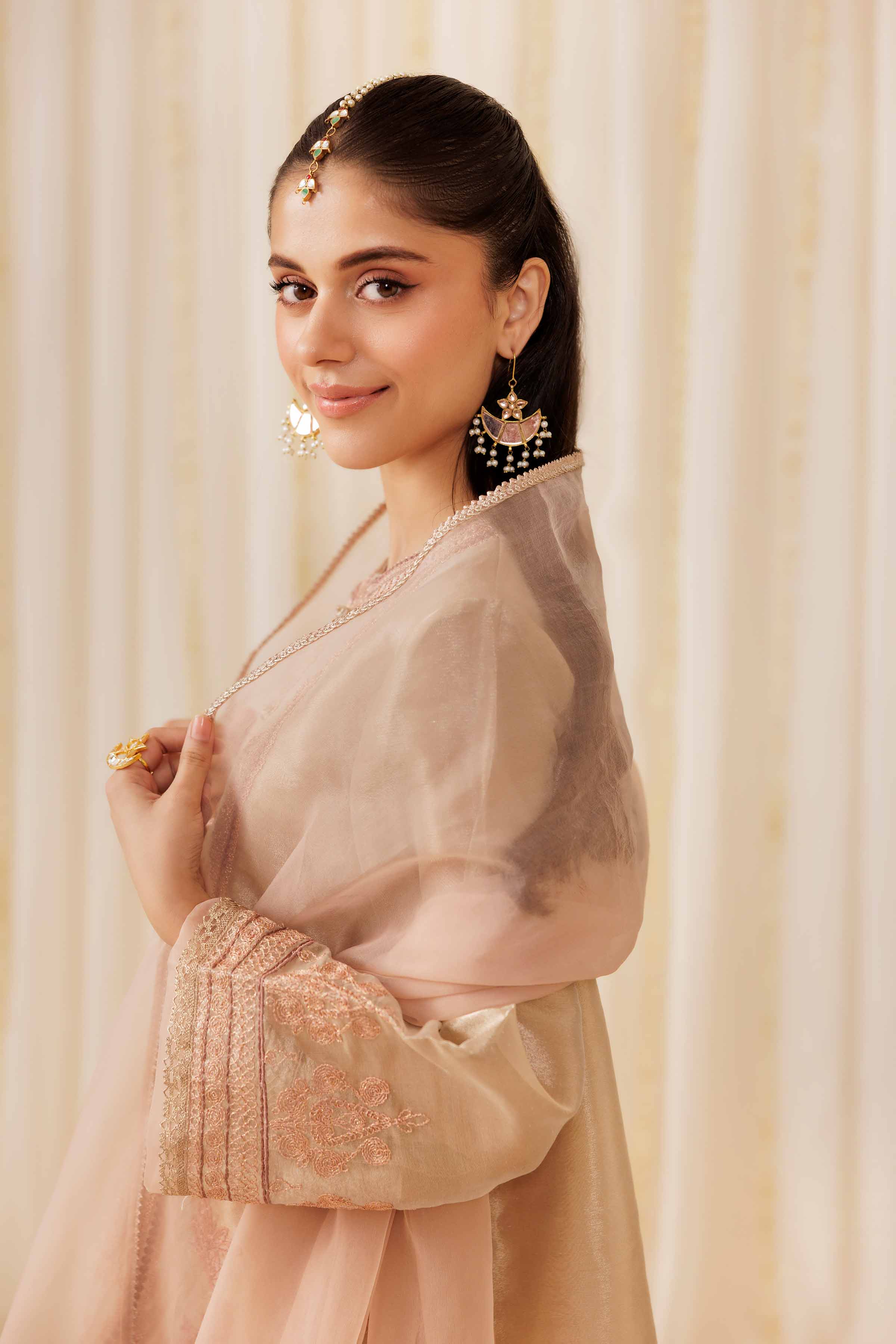 3 Piece - Embroidered Suit - PFE25-55