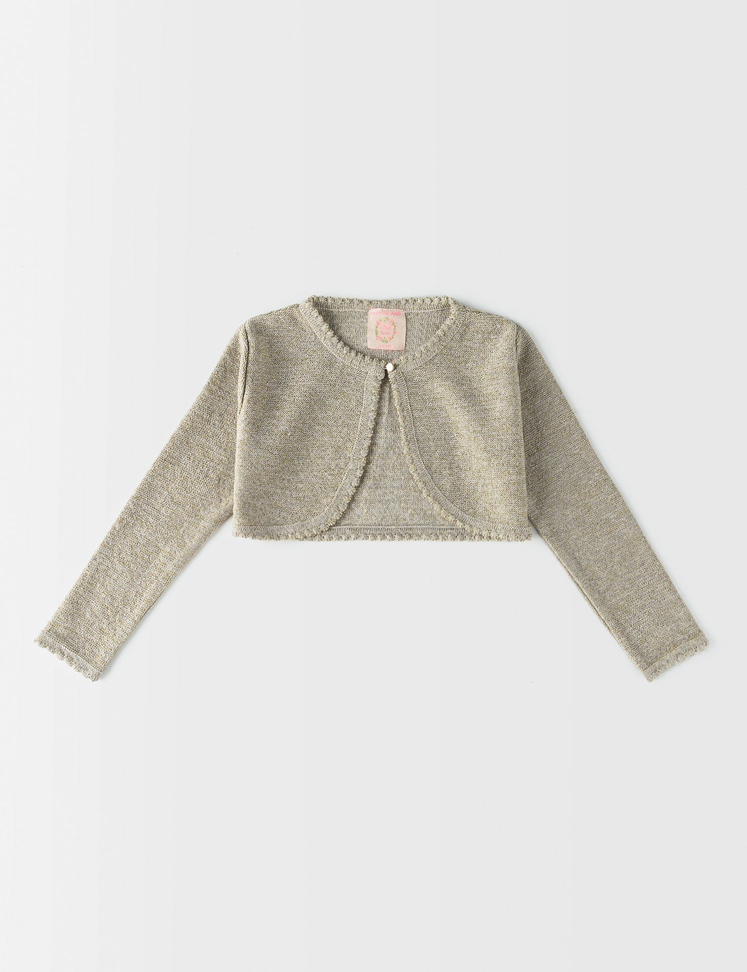 Grey Shimmery Shrug