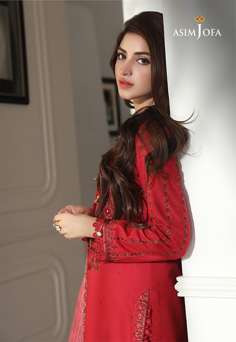 AJAI-15 EMBROIDERED CAMBRIC 3 PCS
