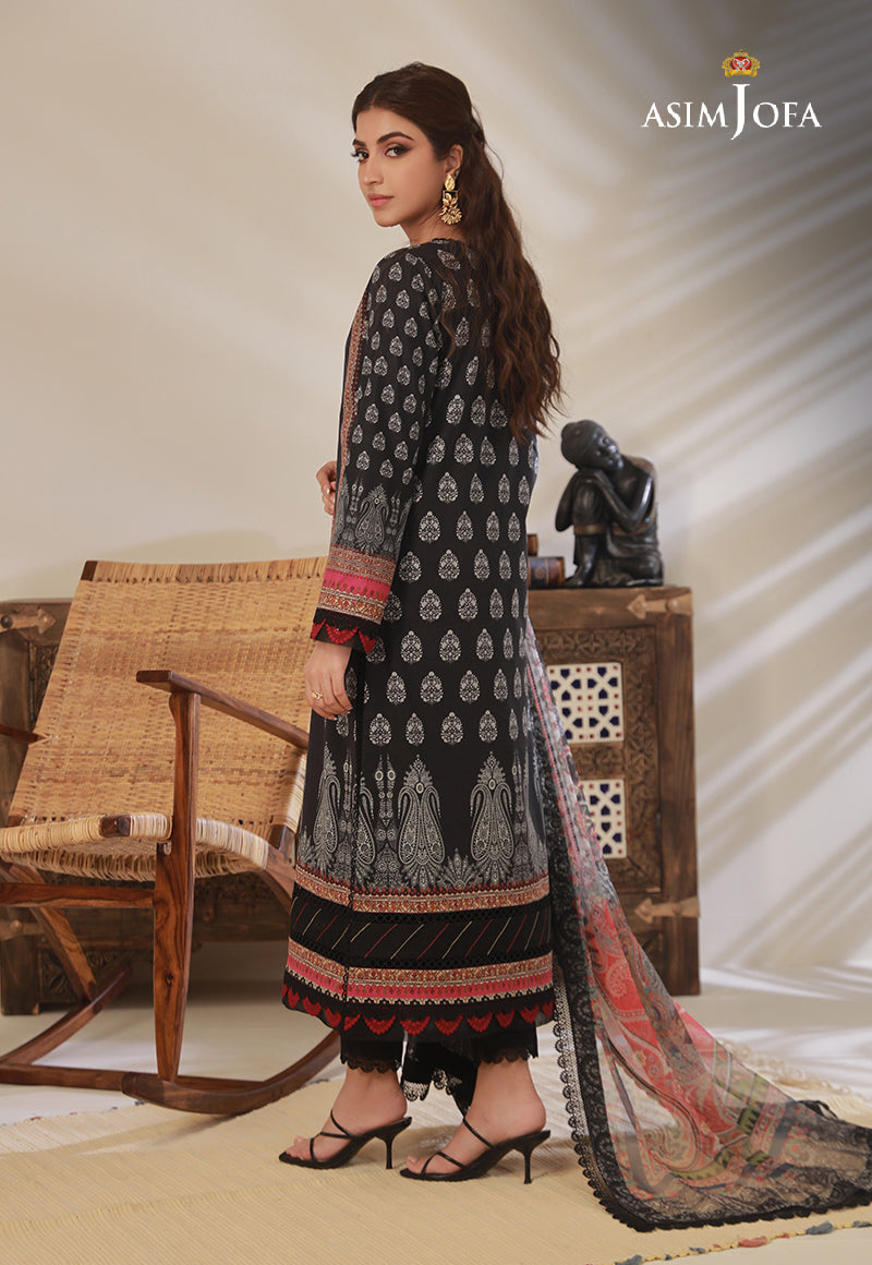 AJBP-17 PRINTED CAMBRIC 3 PCS