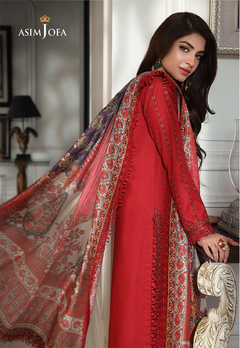 AJAI-15 EMBROIDERED CAMBRIC 3 PCS