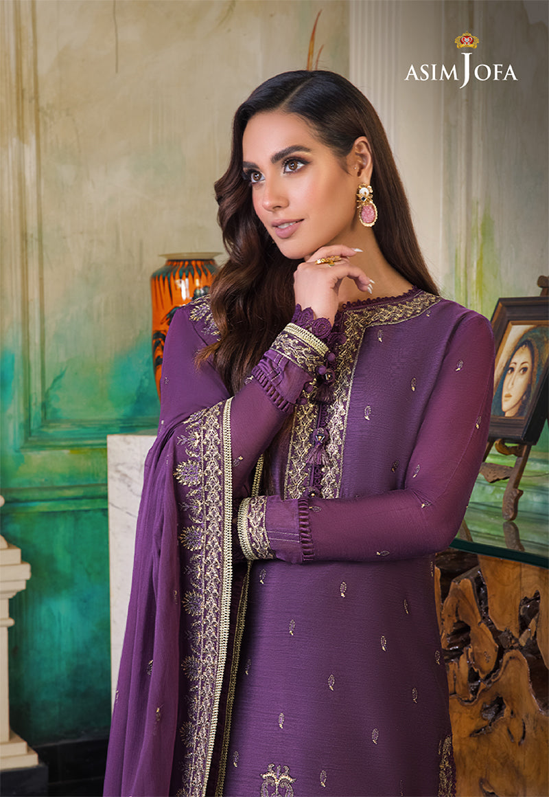 AJIM-05 EMBROIDERED PAPER COTTON 3 PCS