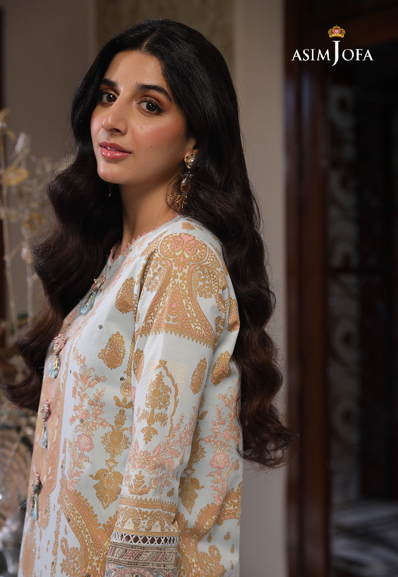 Ajai-07 Embroidered Cambric 2 Pcs