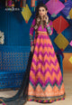 AJFCD-58 EMBROIDERED TUSSUR SILK Stitched 3 PCS