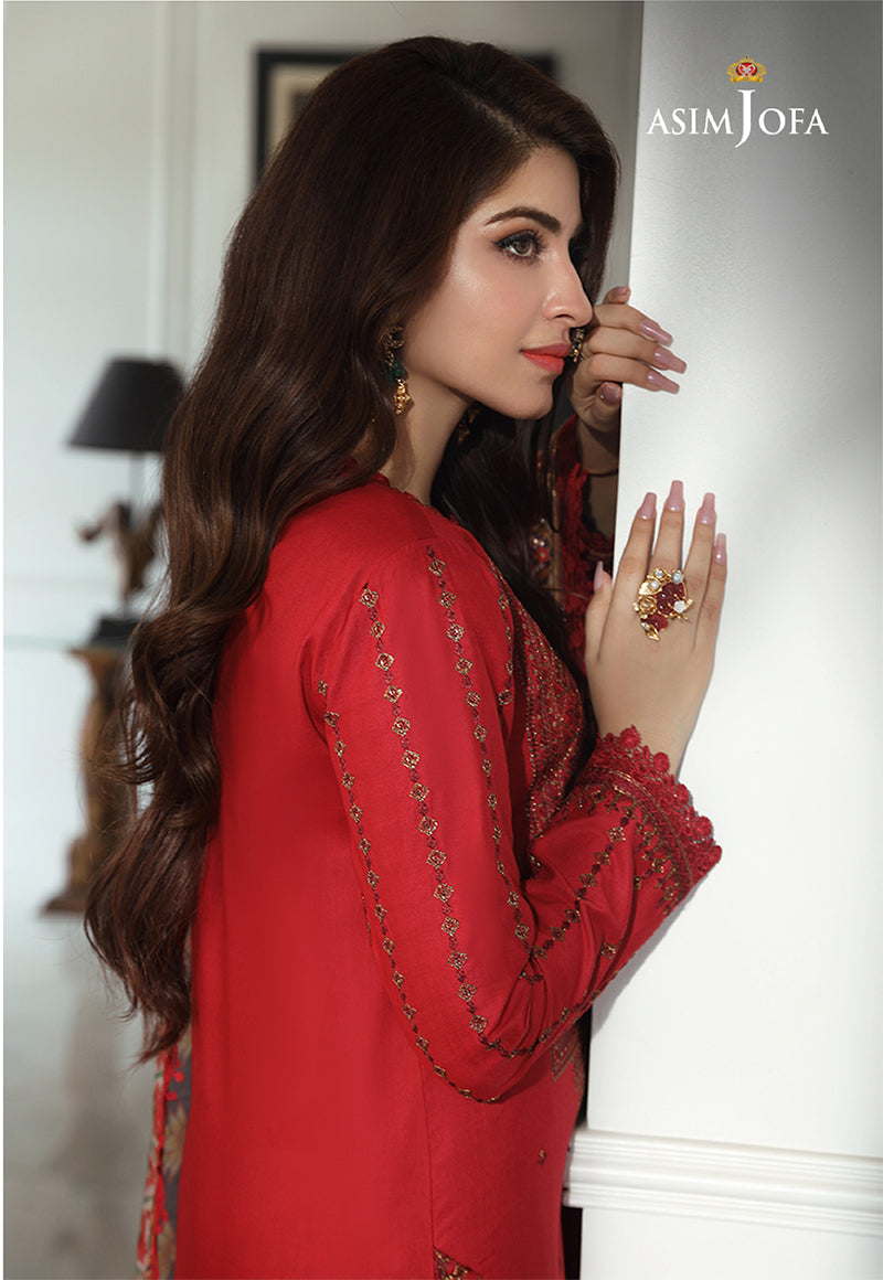AJAI-15 EMBROIDERED CAMBRIC 3 PCS