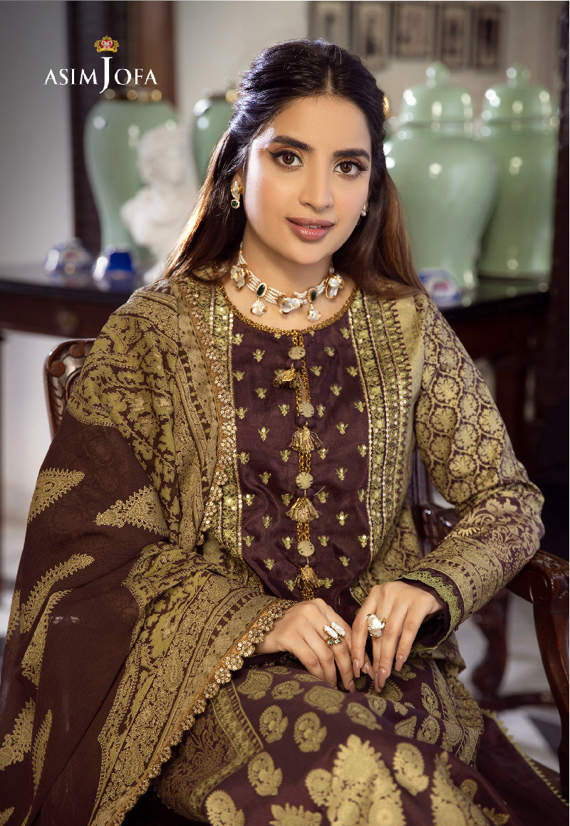 AJAI-04 EMBROIDERED COTTON SILK 3 PCS