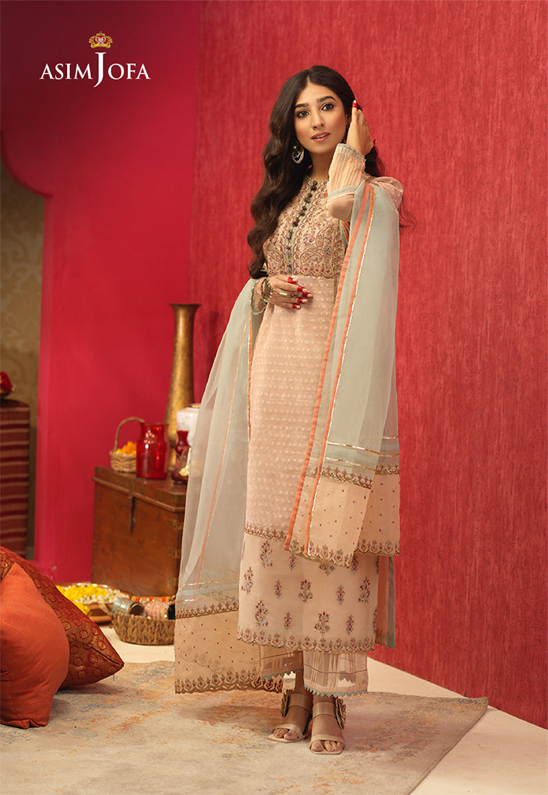 AJFC-31 EMBROIDERED COTTON JACQUARD 3 PCS