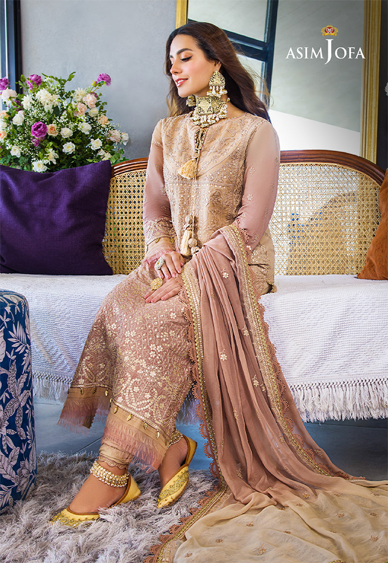AJCK-04 EMBROIDERED LAWN 3 PCS