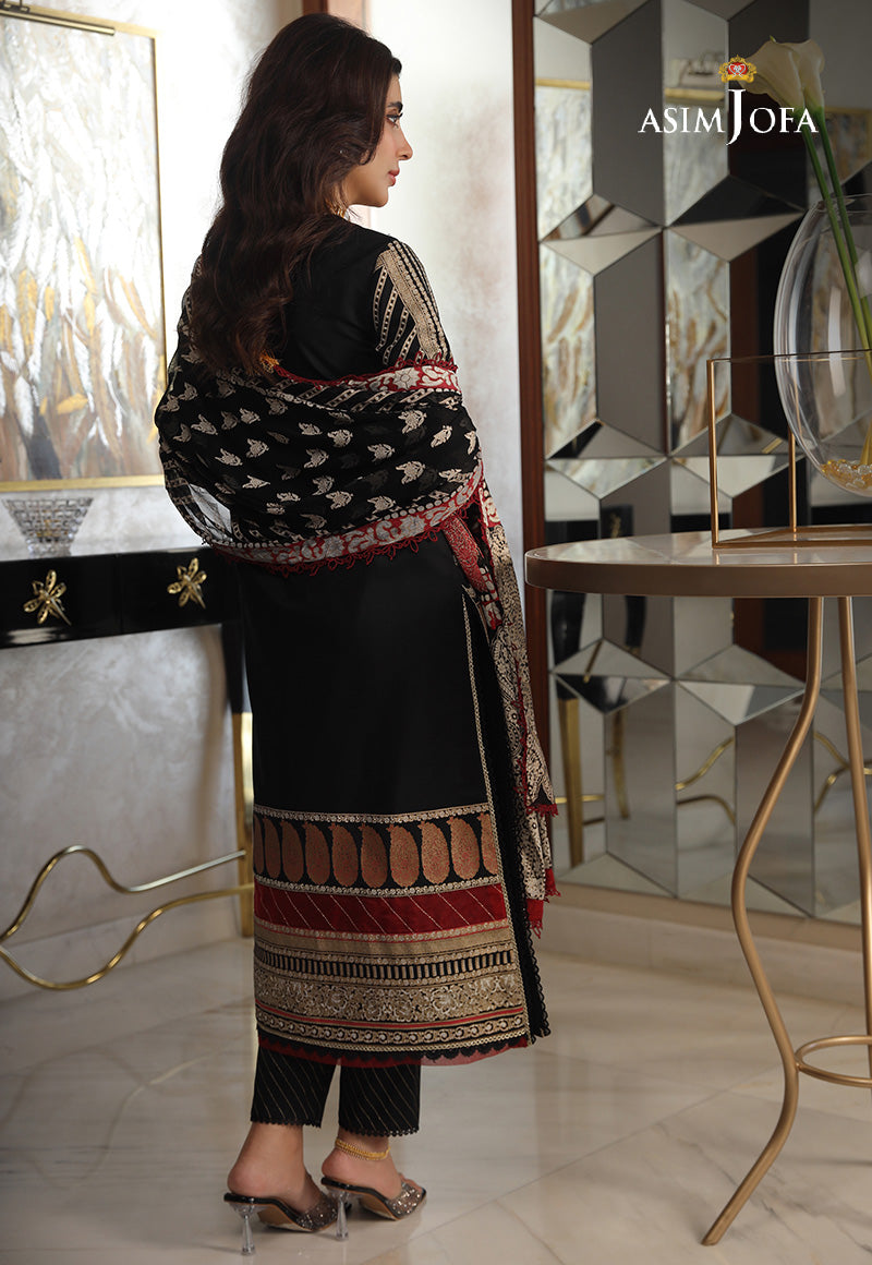 AJAI-03 EMBROIDERED COTTON SILK 3 PCS