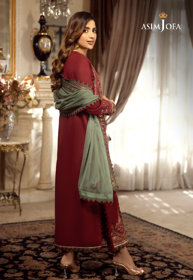 AJAI-06 EMBROIDERED CAMBRIC 2 PCS