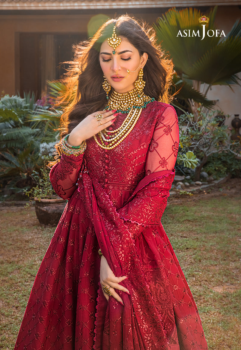 AJBN-03 EMBROIDERED CHIFFON 3 PCS