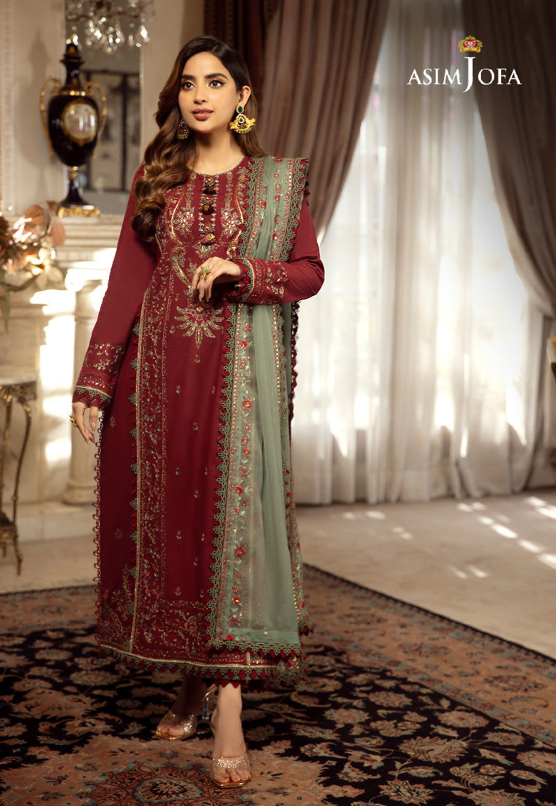 AJAI-06 EMBROIDERED CAMBRIC 2 PCS