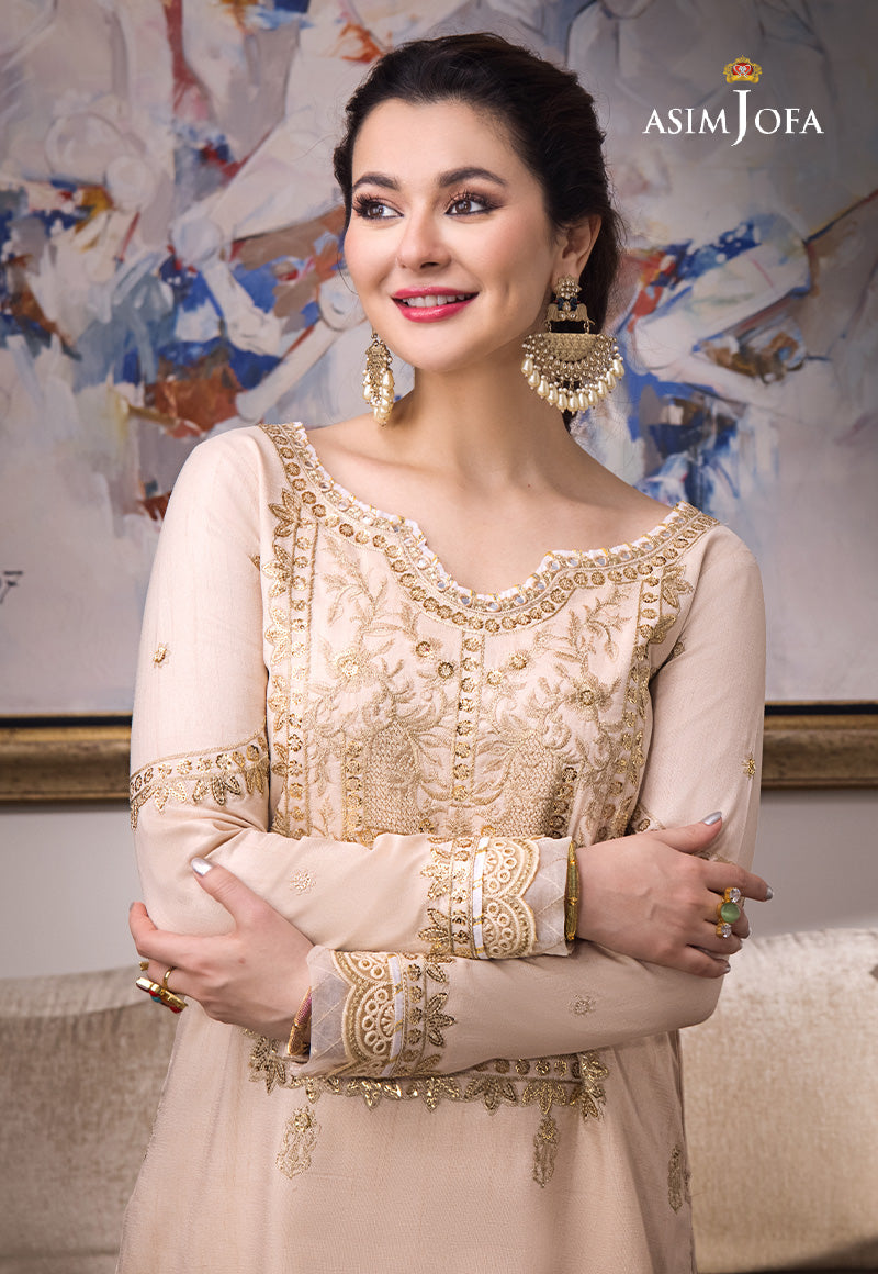 AJZS-15 EMBROIDERED RAW SILK 1 PC