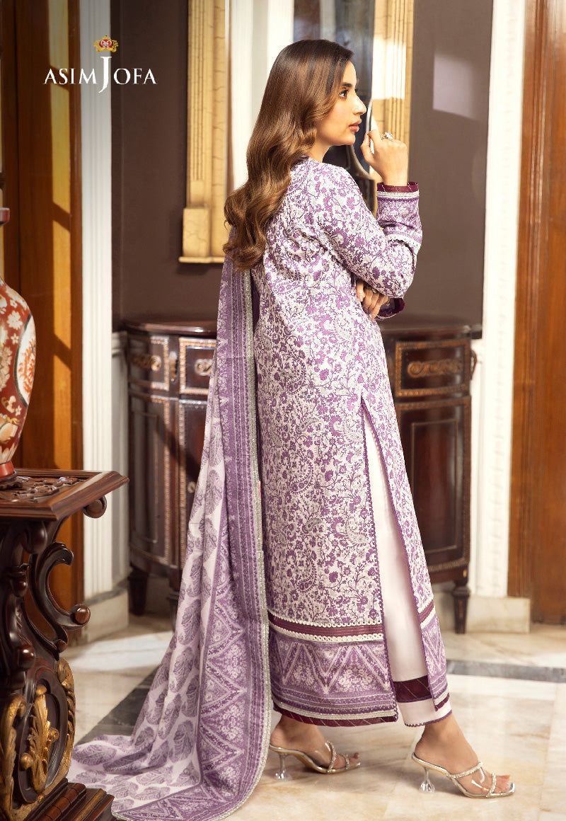 AJAI-27 EMBROIDERED CAMBRIC 3 PCS