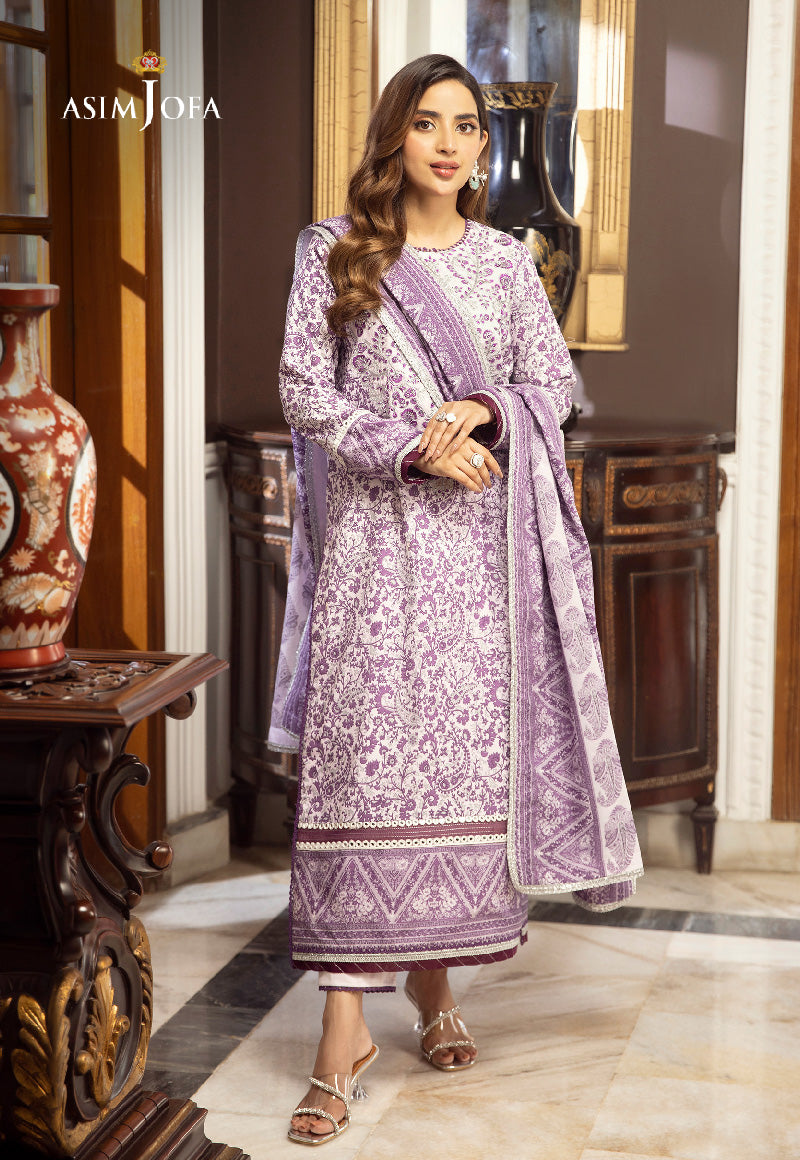 AJAI-27 EMBROIDERED CAMBRIC 3 PCS