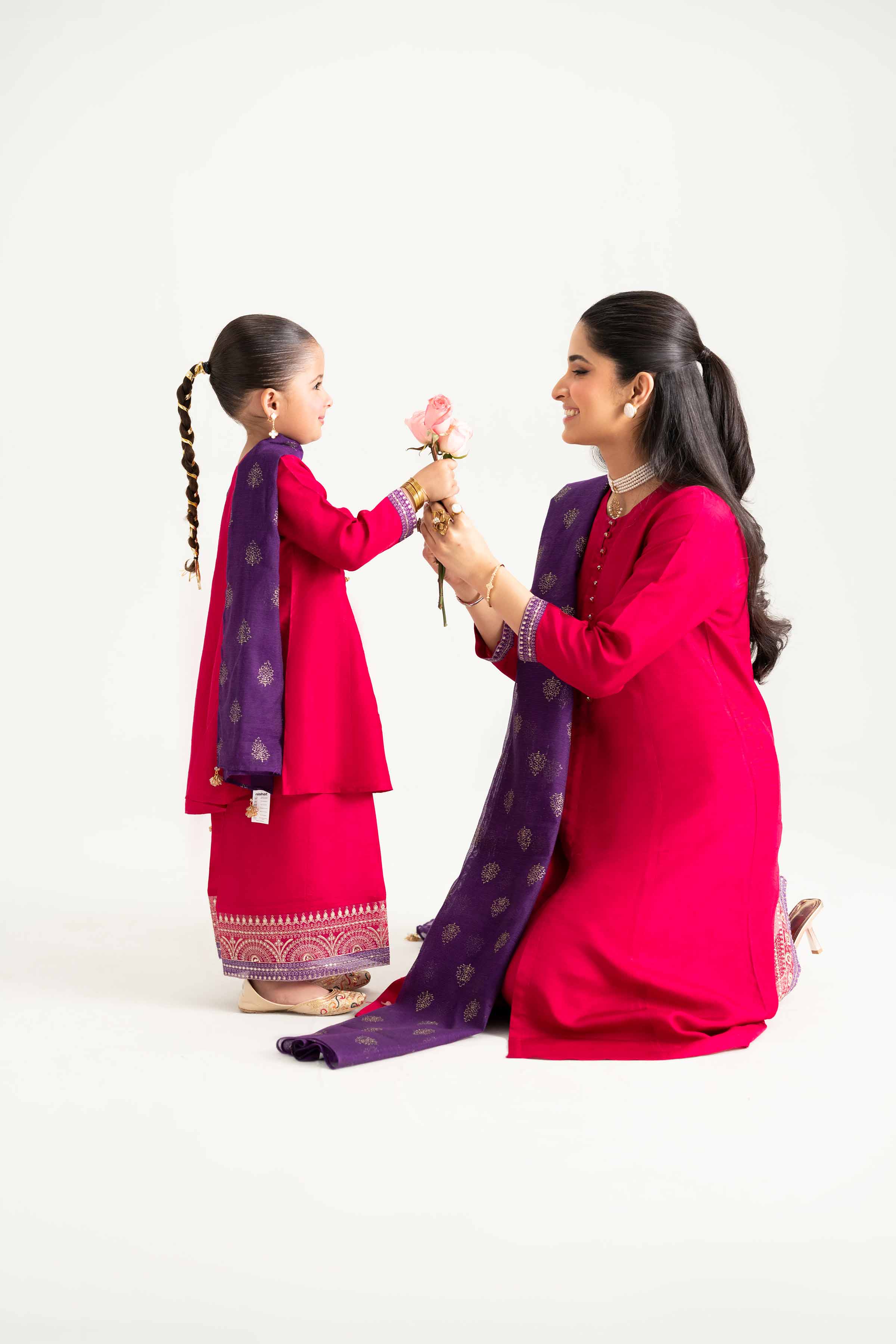 3 Piece - Embroidered Suit - PMD25-01 M