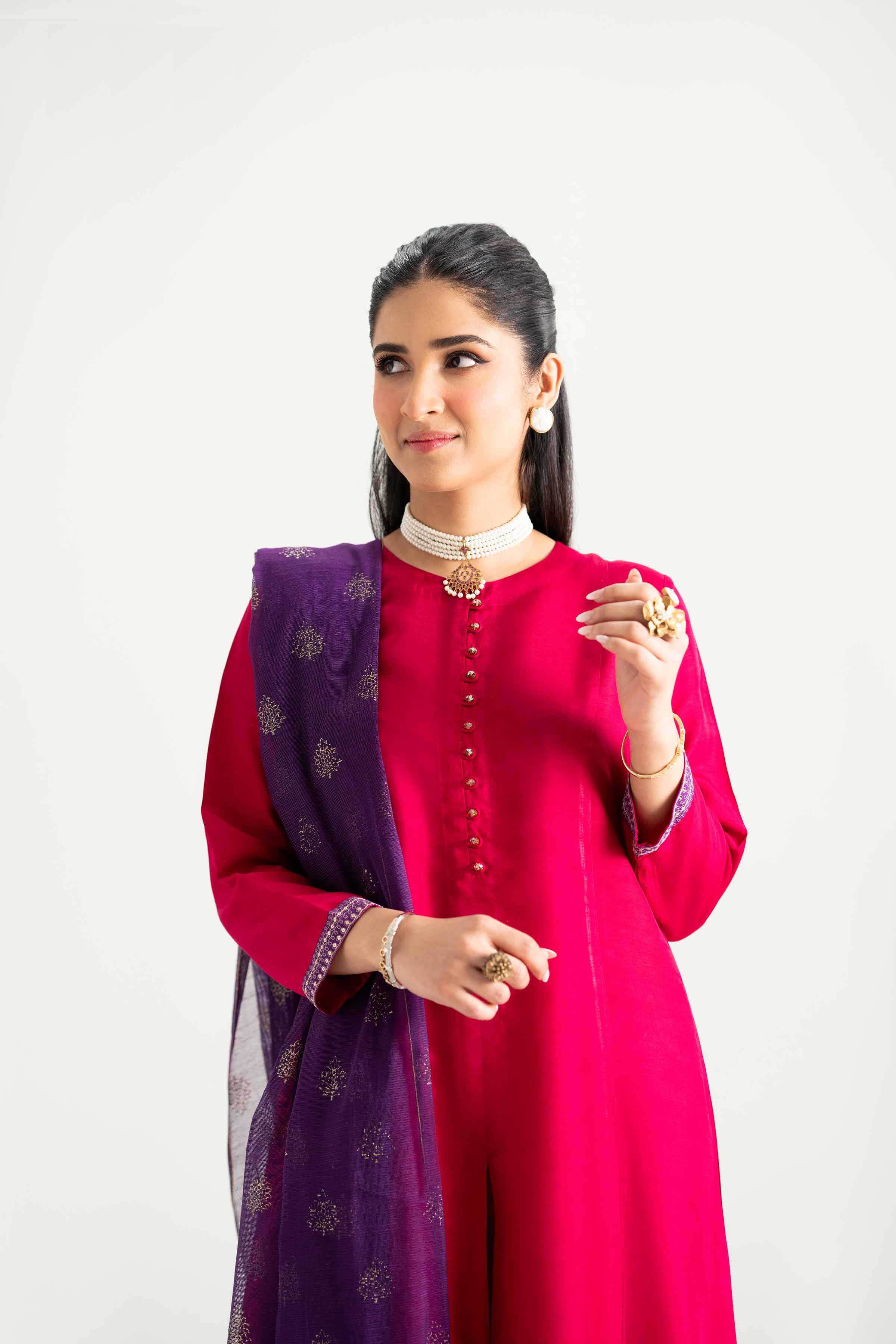 3 Piece - Embroidered Suit - PMD25-01 M