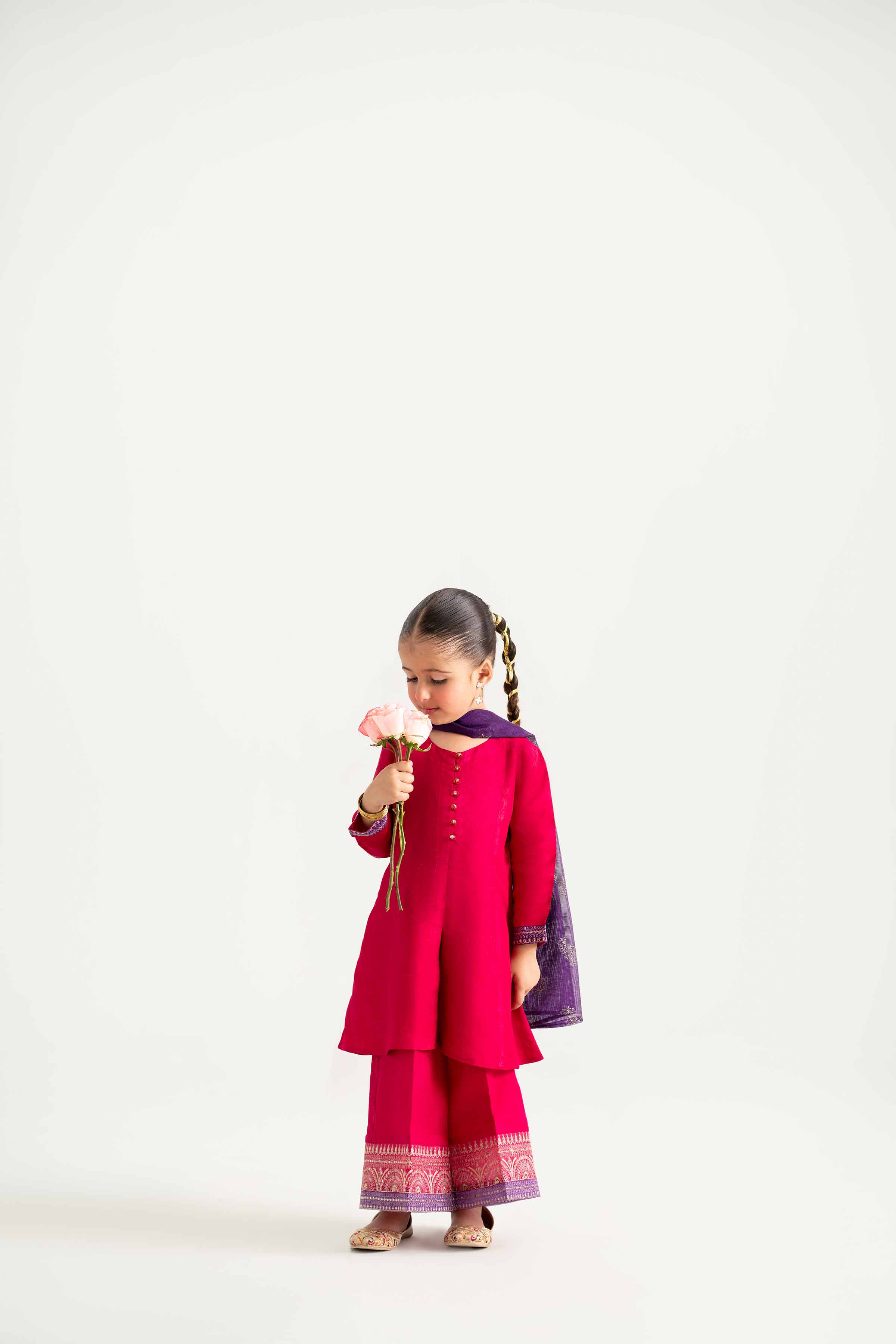 3 Piece - Embroidered Suit - PMD25-01 D