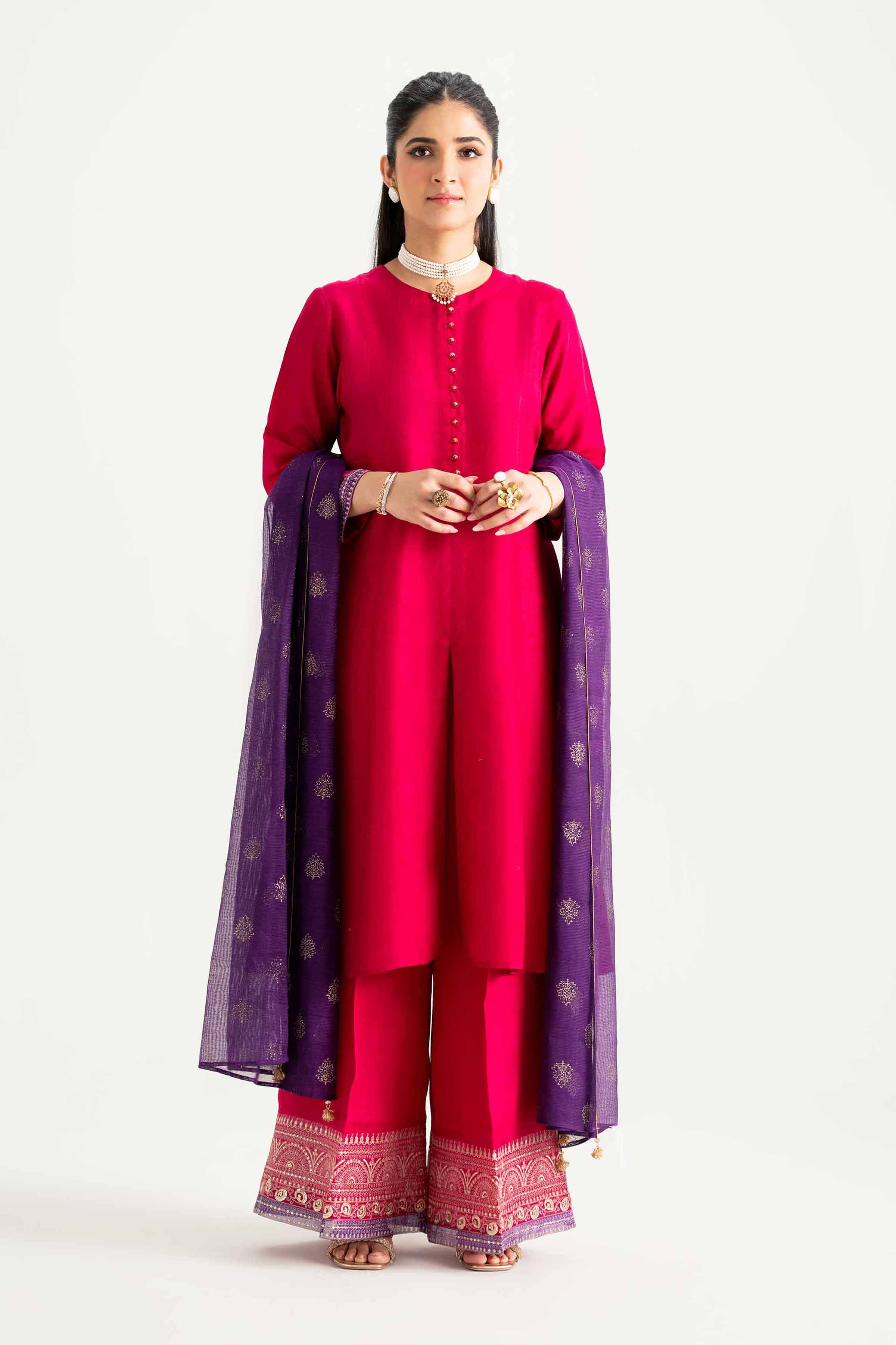 3 Piece - Embroidered Suit - PMD25-01 M