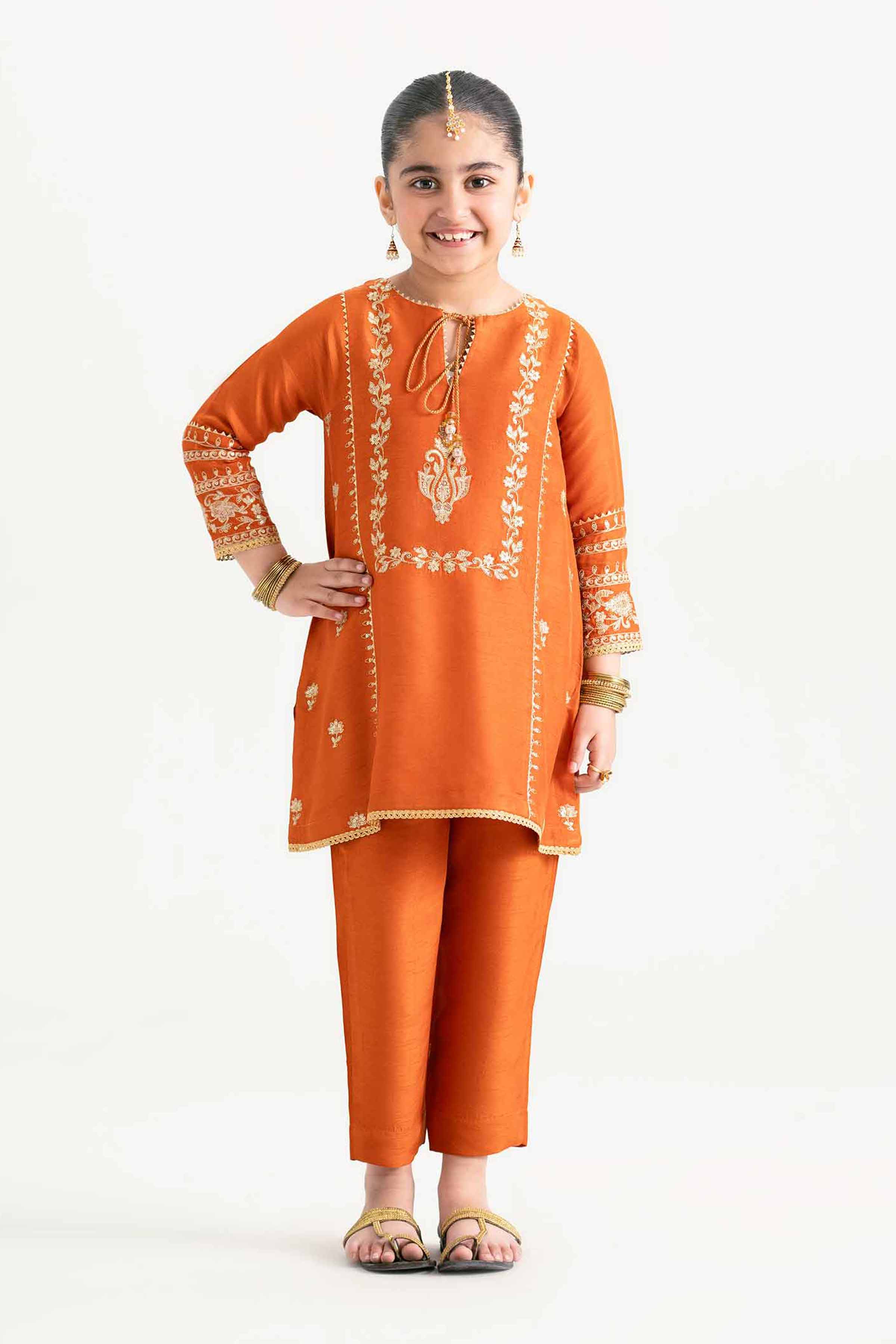2 Piece - Embroidered Suit - PMD25-11 D