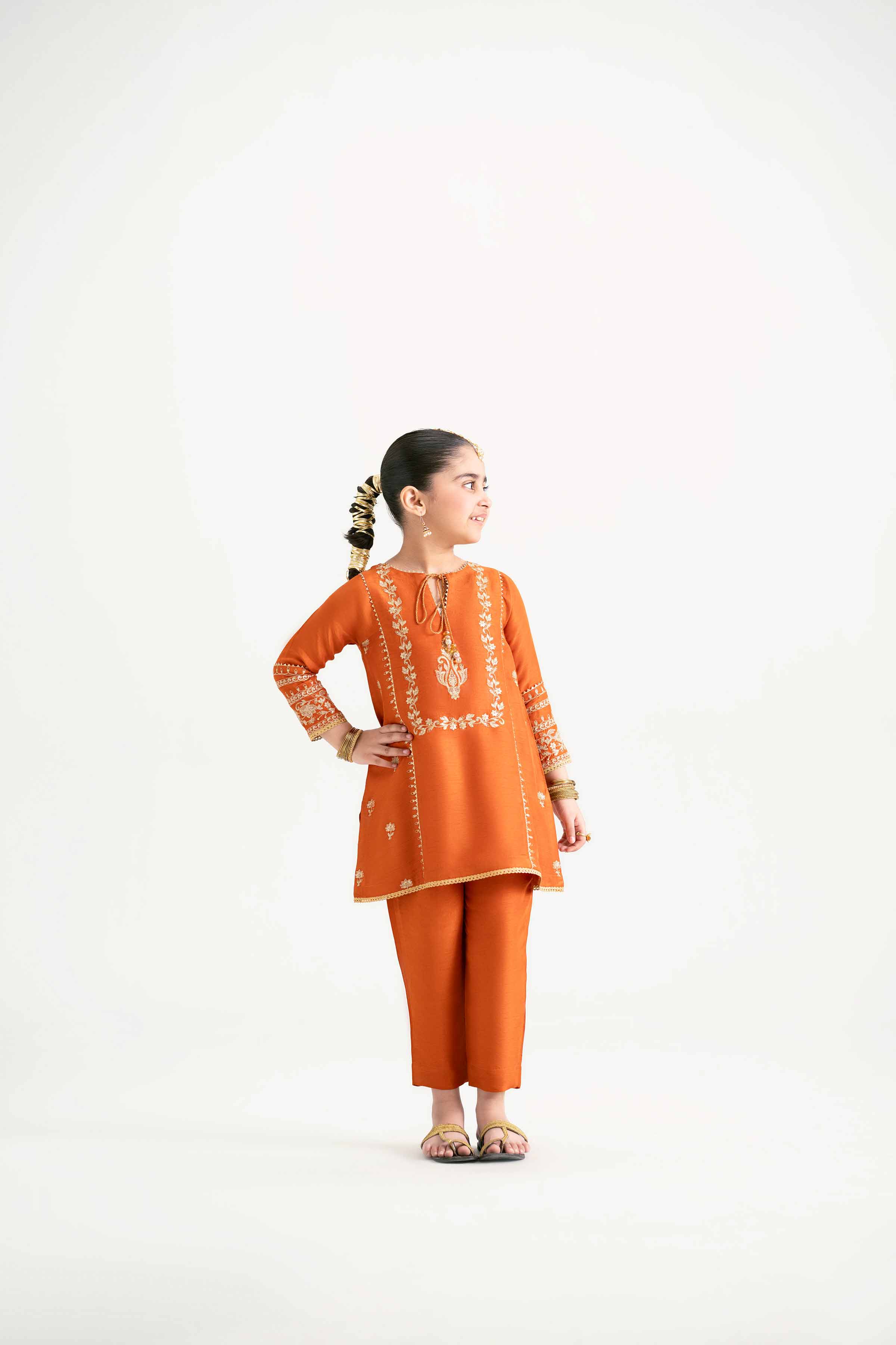 2 Piece - Embroidered Suit - PMD25-11 D