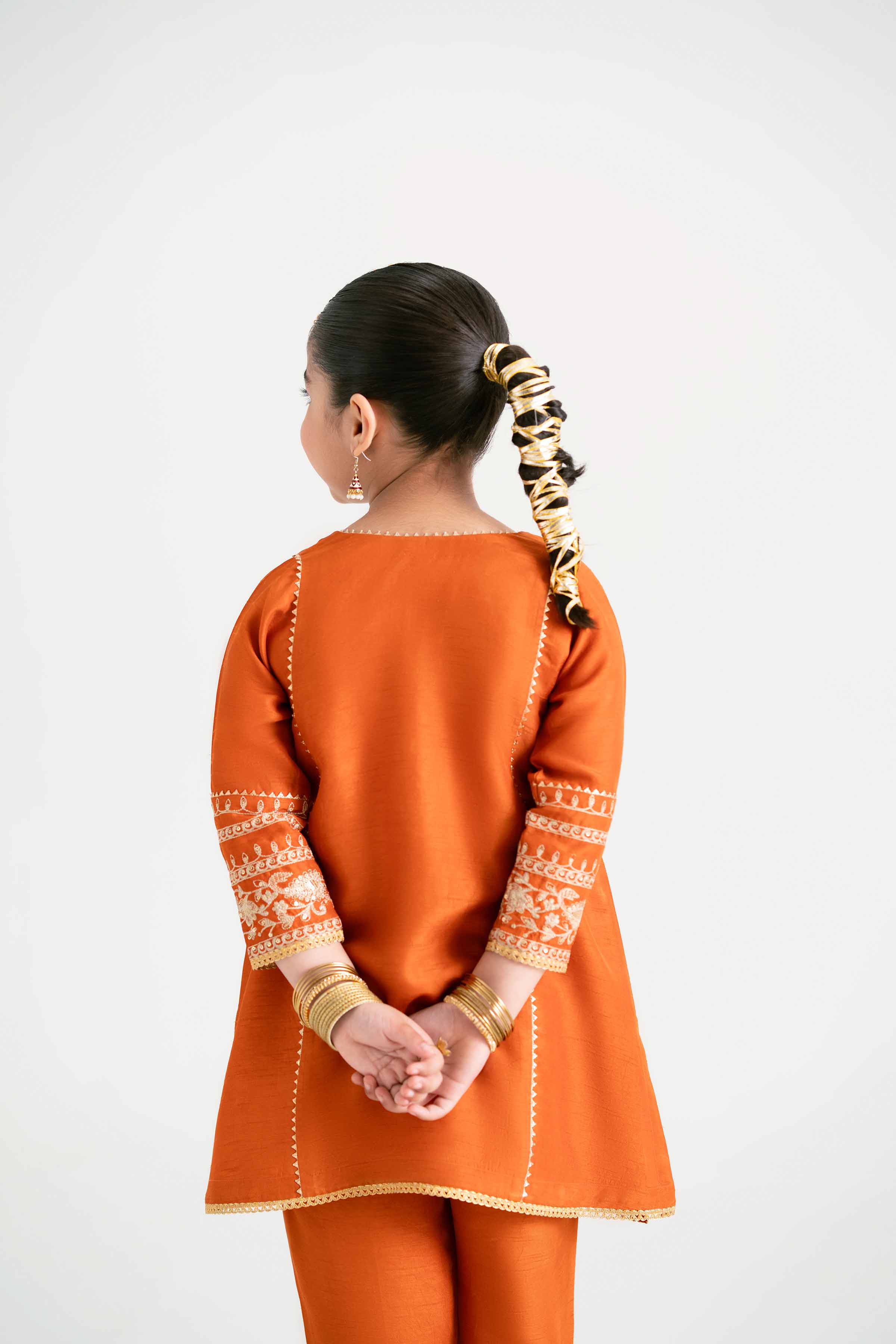 2 Piece - Embroidered Suit - PMD25-11 D