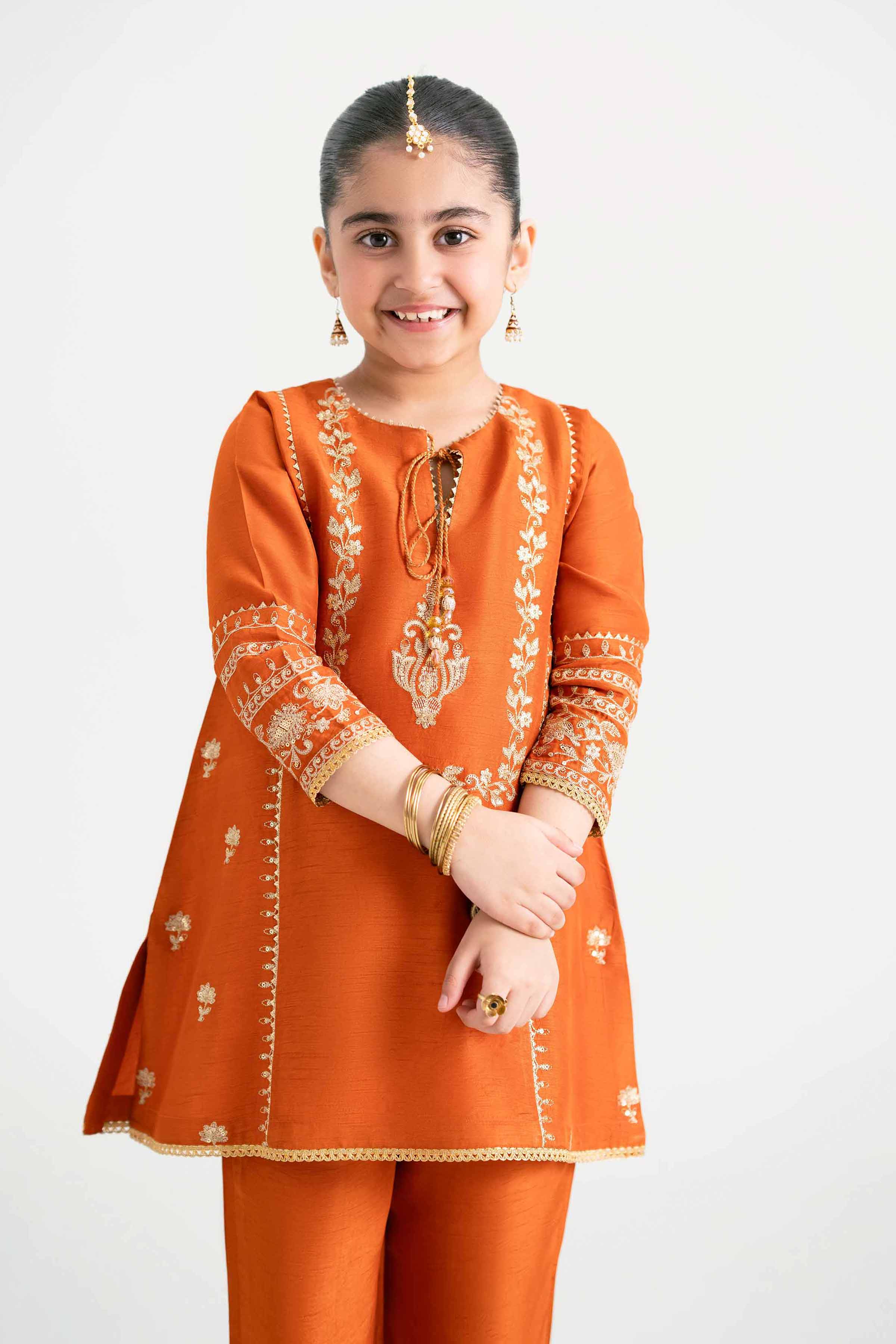 2 Piece - Embroidered Suit - PMD25-11 D