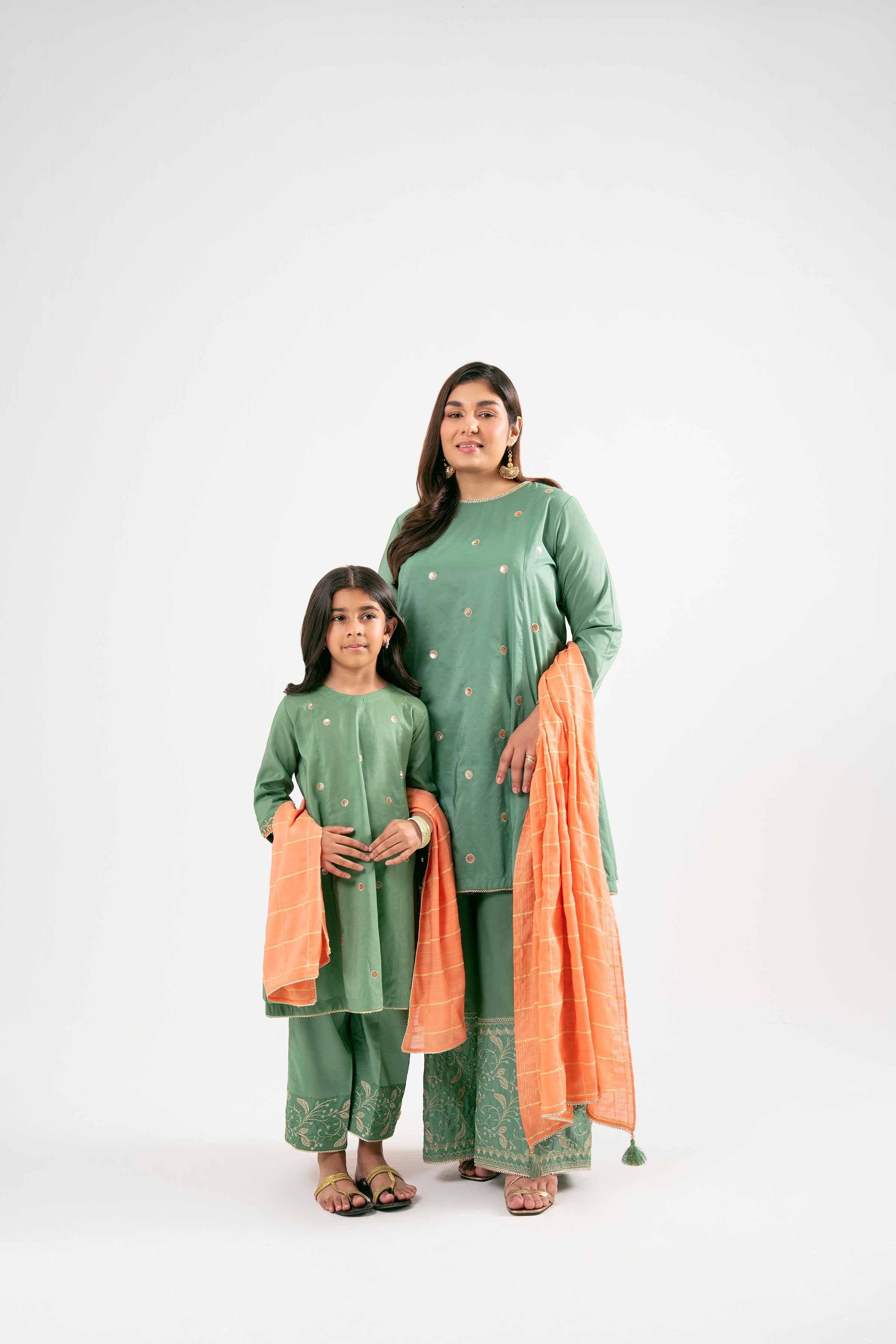3 Piece - Embroidered Suit - PMD25-19 D