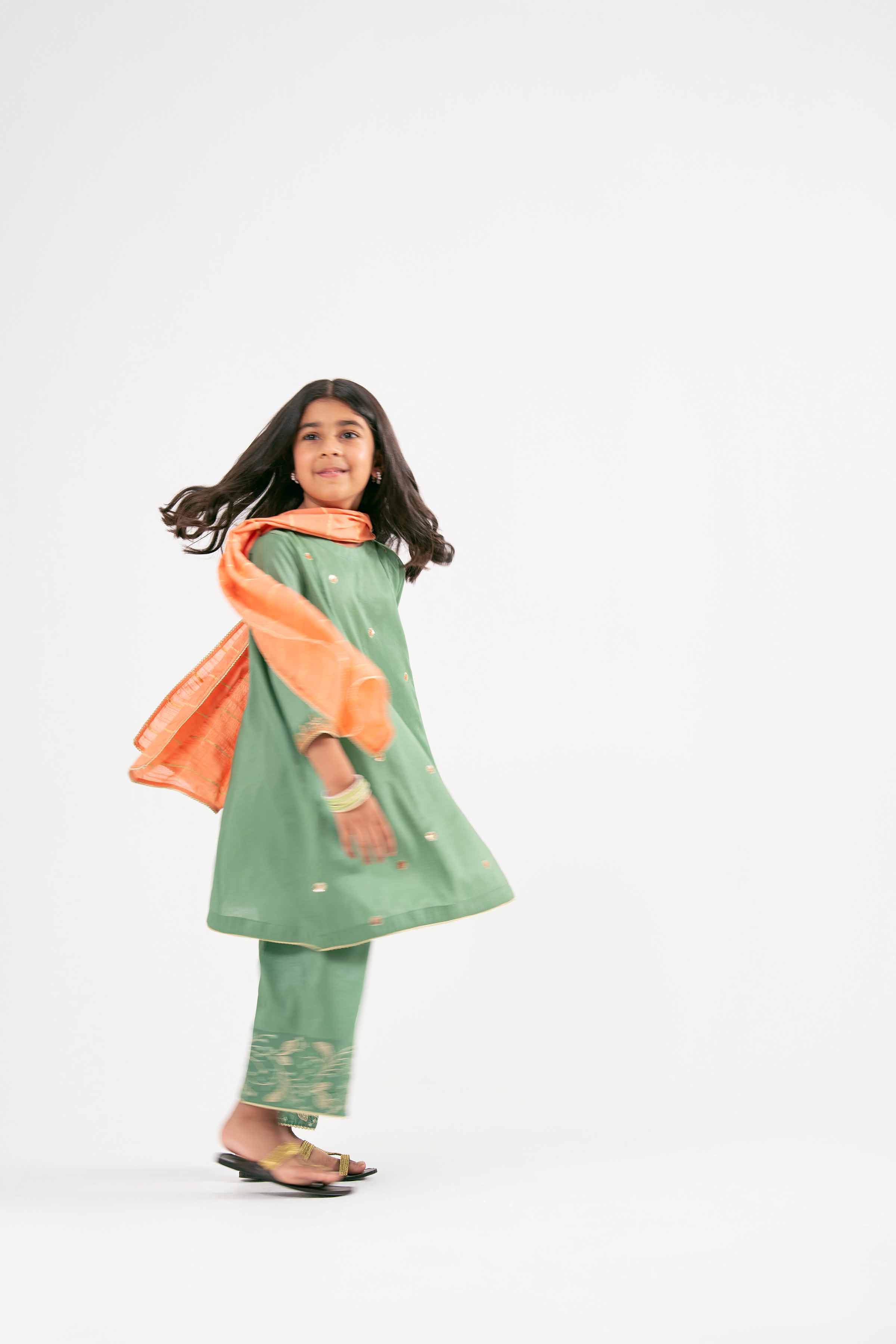 3 Piece - Embroidered Suit - PMD25-19 D