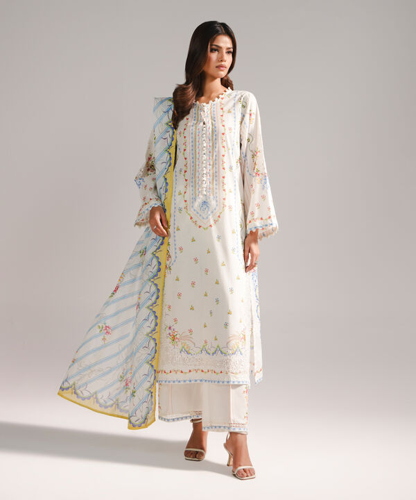 Printed Lawn Dupatta
