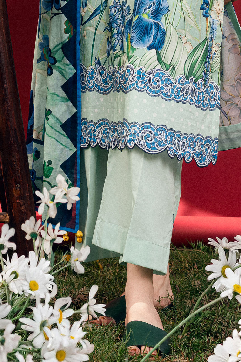 3 PIece Printed Lawn Suit