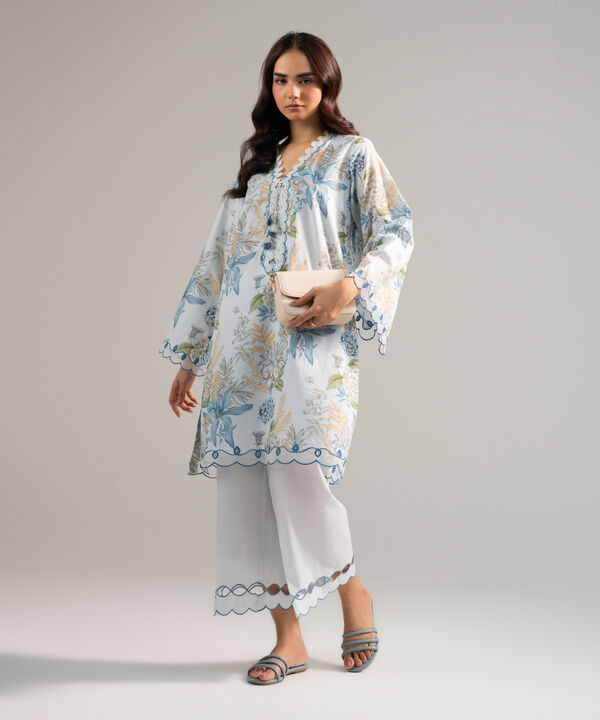 2 Piece - Embroidered Lawn Suit