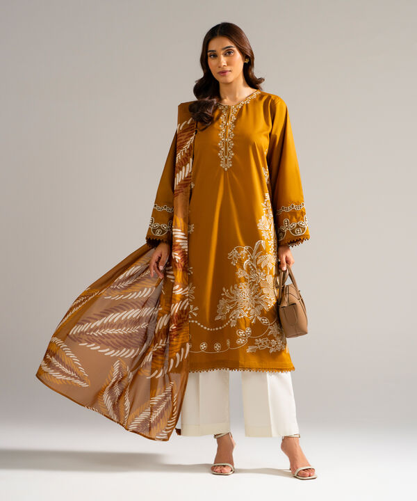 2 Piece - Embroidered Lawn Suit