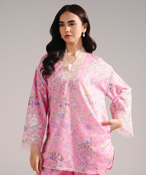 Embroidered Lawn Shirt