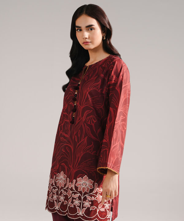 2 Piece - Embroidered Lawn Suit