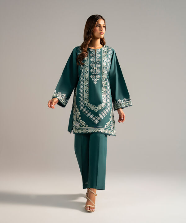 Embroidered Lawn Shirt