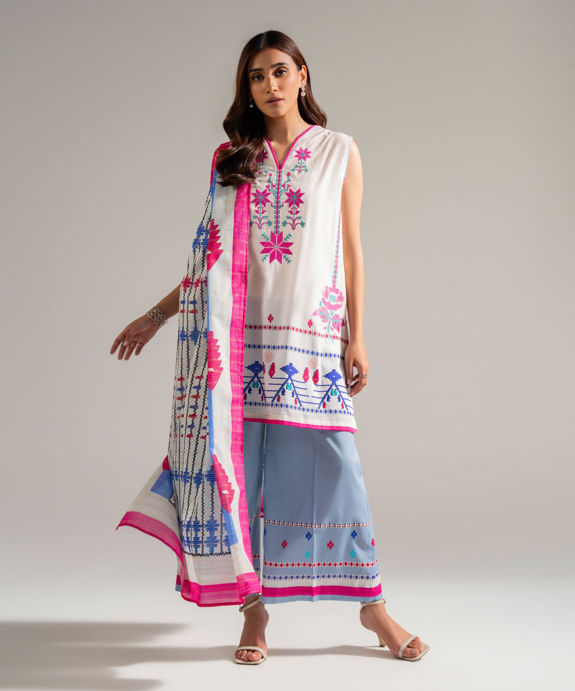 Printed Dupatta PRSSCHMV685D