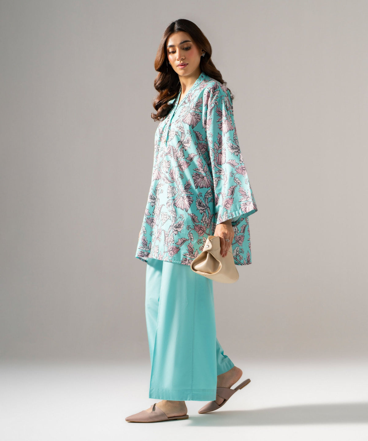Printed Cambric Shirt PRW26C1010SB
