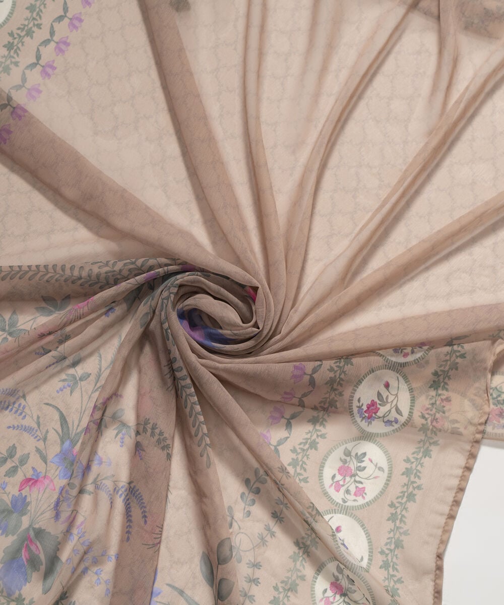 Printed Chiffon Dupatta PRW26C1015DB