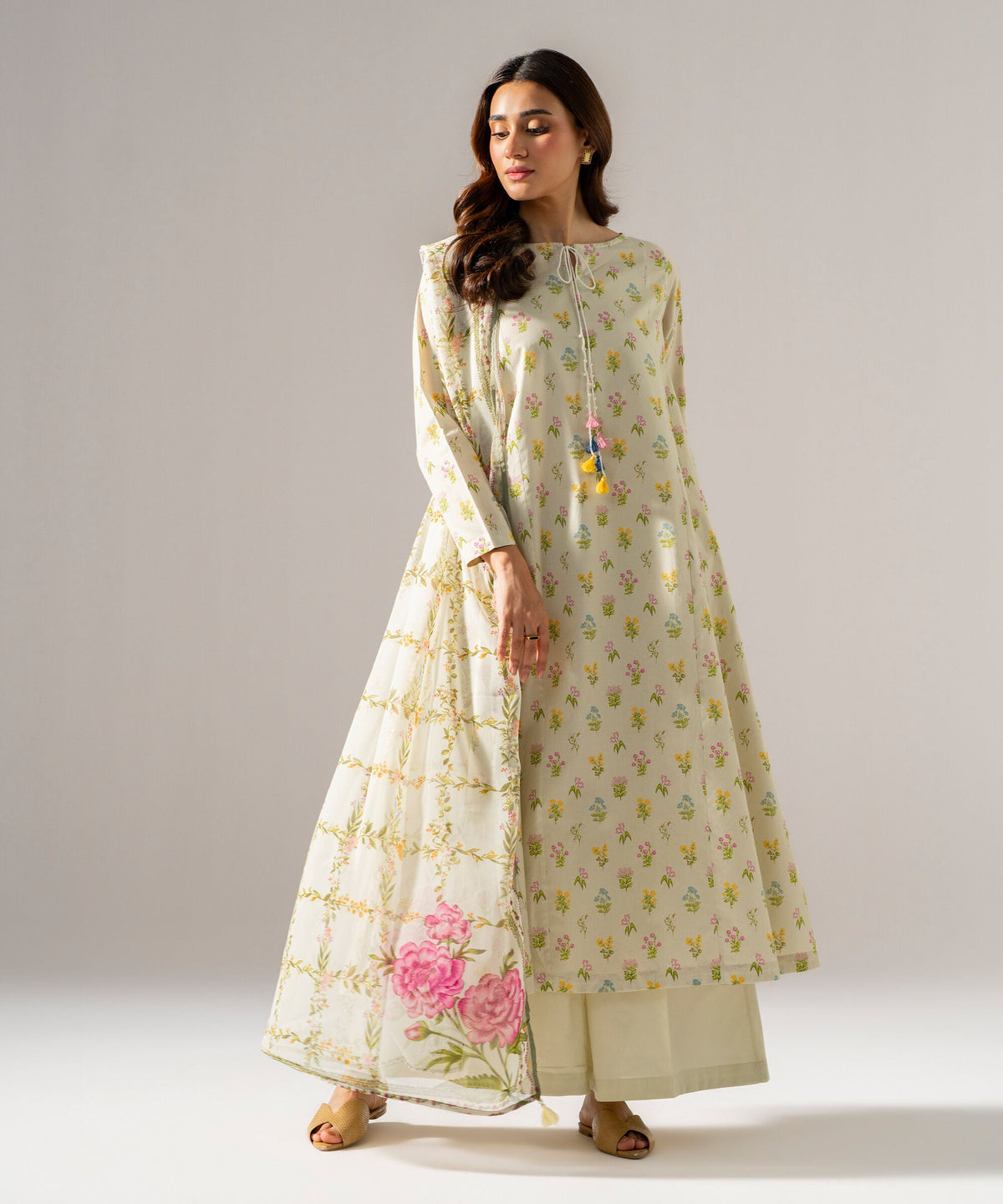 Printed Chiffon Dupatta PRW26C1016DB