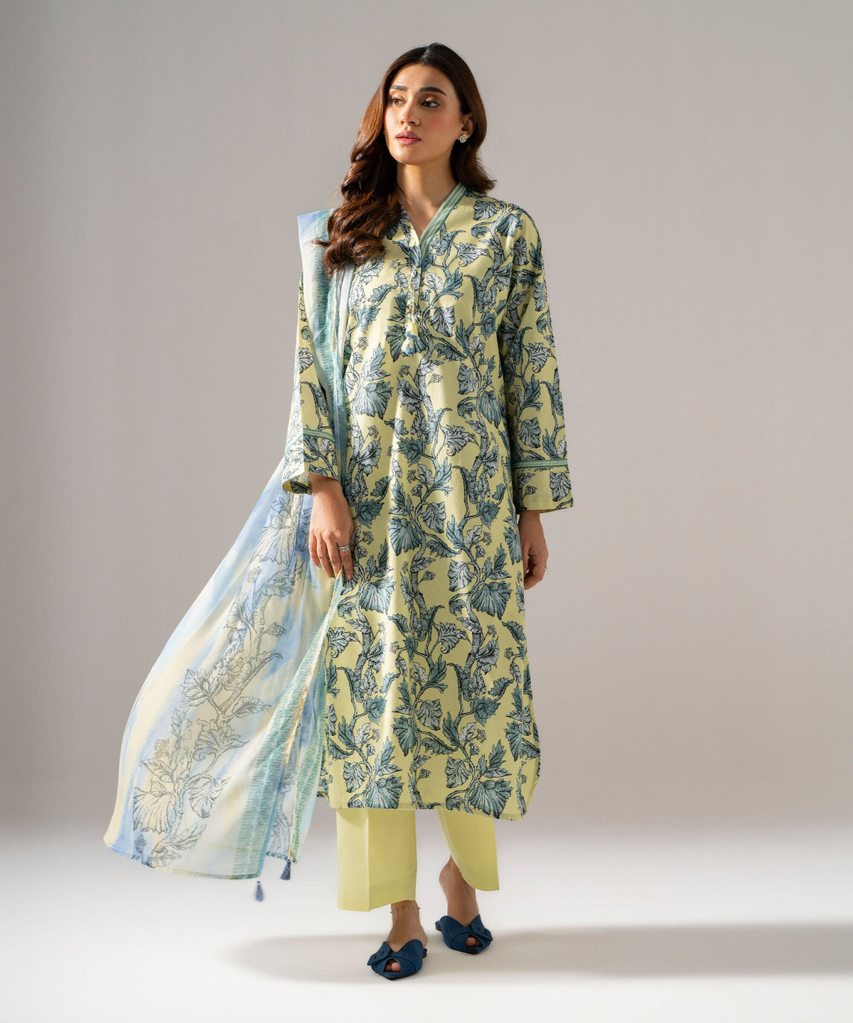 Printed Chiffon Dupatta PRW26CV1010D