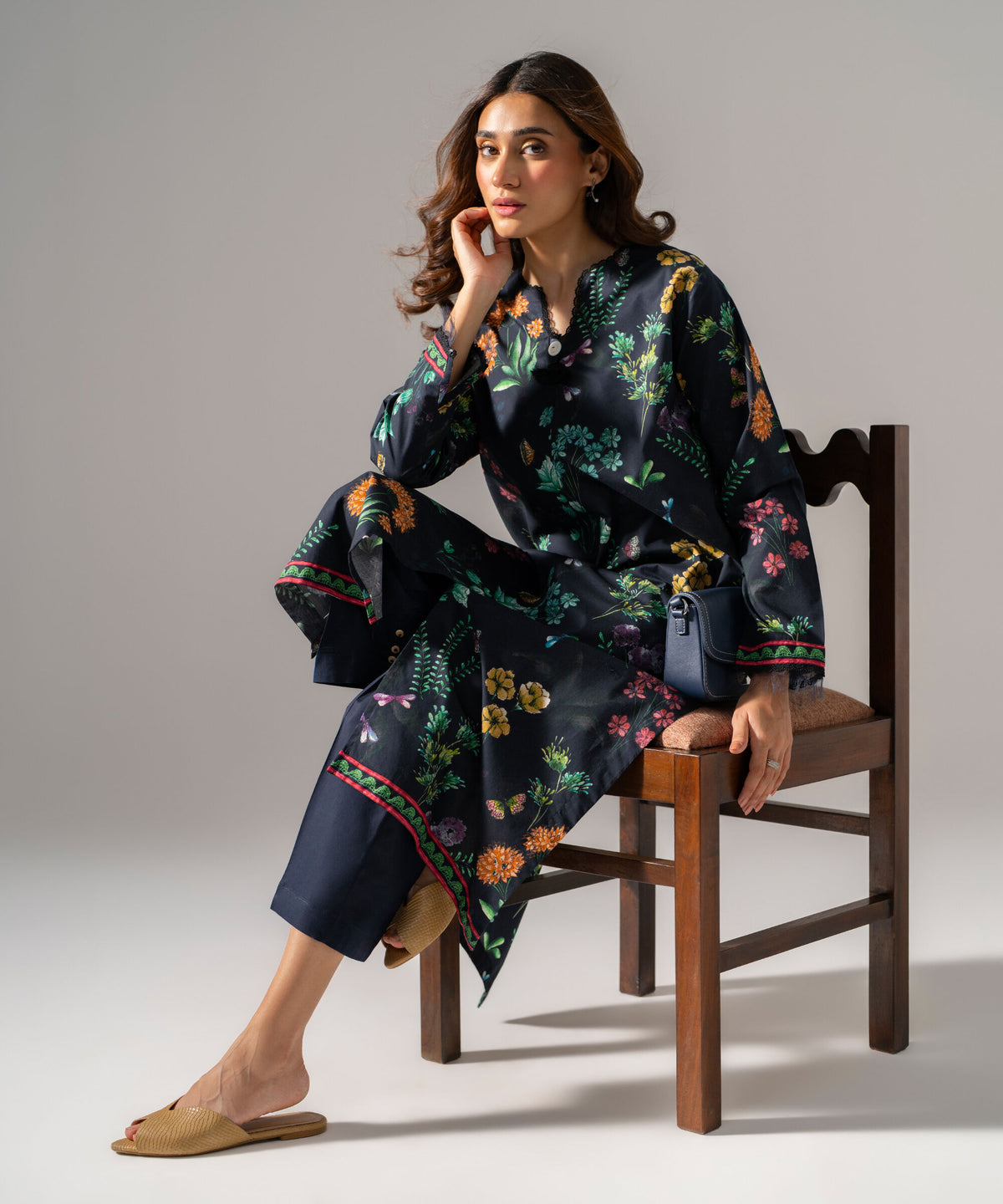 Printed Cambric Shirt PRW26CV1014S