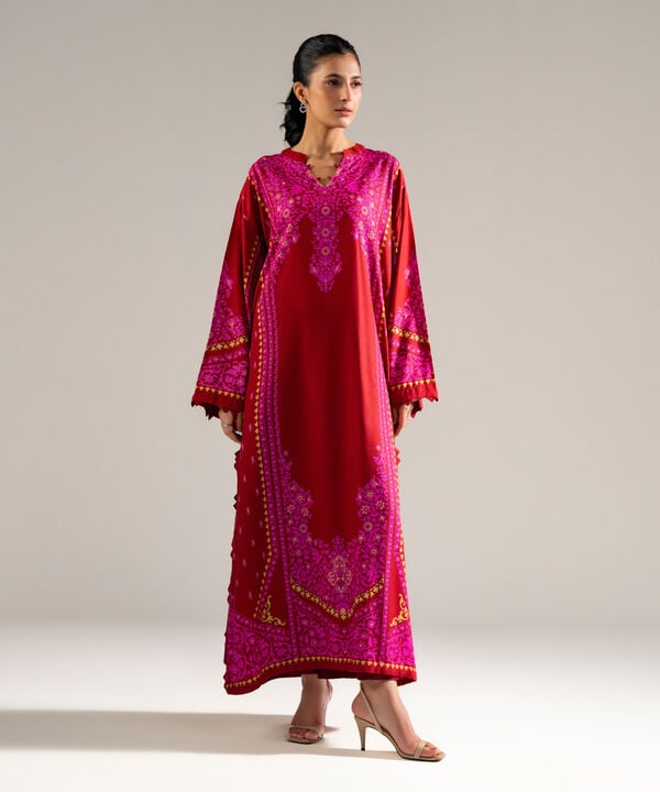 2 Piece - Printed Cotton Viscose Suit
